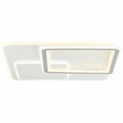 Brilliant Leuchten Savare Deckenleuchte LED Grau, Wei&szlig;, 1-flammig, Fernbedienung -LED Leuchten Verkäufe brilliant leuchten savare deckenleuchte g99607 70 4