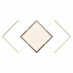 Brilliant Leuchten Zelia Deckenleuchte LED Silber, 1-flammig -LED Leuchten Verkäufe brilliant leuchten zelia deckenleuchte g99379 68 3