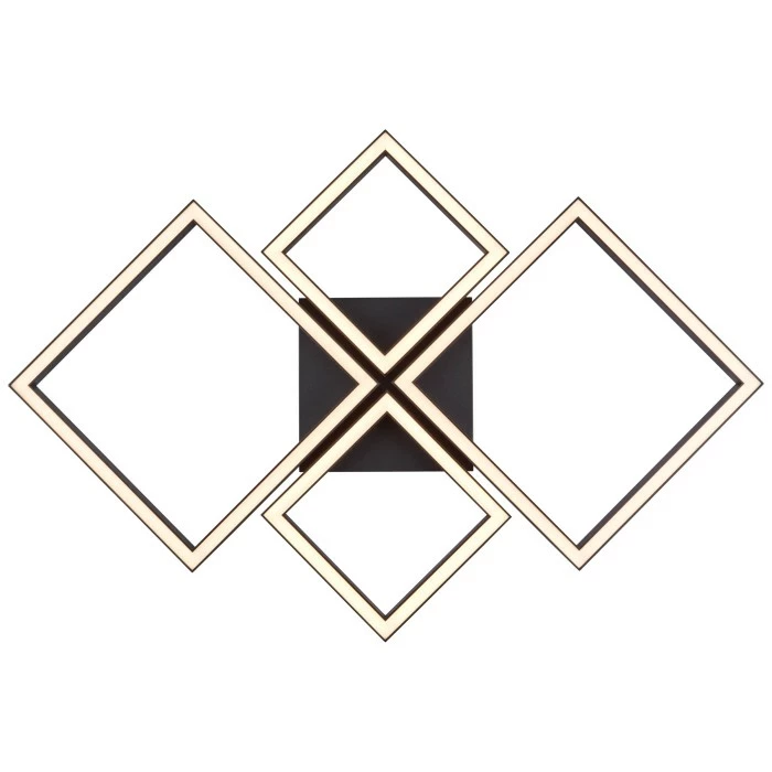 Brilliant Leuchten Brilliant Living Quon Deckenleuchte LED Schwarz, Weiß, 1-flammig, Fernbedienung 3 Brilliant Leuchten Brilliant Living Quon Deckenleuchte LED Schwarz, Weiß, 1-flammig, Fernbedienung – Bild 3