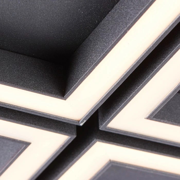 Brilliant Leuchten Brilliant Living Quon Deckenleuchte LED Schwarz, Weiß, 1-flammig, Fernbedienung 4 Brilliant Leuchten Brilliant Living Quon Deckenleuchte LED Schwarz, Weiß, 1-flammig, Fernbedienung – Bild 4