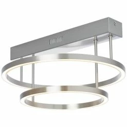 Brilliant Leuchten Brilliant Living Tunar Deckenleuchte LED Nickel-Matt, 1-flammig 7 Brilliant Leuchten Brilliant Living Tunar Deckenleuchte LED Nickel-Matt, 1-flammig -LED Leuchten Verkäufe brilliant living tunar deckenleuchte g93448 68 3