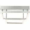 Brilliant Leuchten Brilliant Living Tunar Deckenleuchte LED Nickel-Matt, 1-flammig