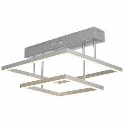 Brilliant Leuchten Brilliant Living Tunar Deckenleuchte LED Nickel-Matt, 1-flammig -LED Leuchten Verkäufe brilliant living tunar deckenleuchte g93449 68 3