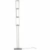 Brilliant Leuchten Brilliant Living Tunar Standleuchte LED Aluminium, 1-flammig