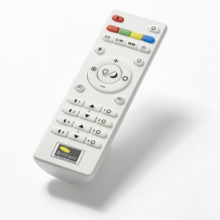 Brilliant Leuchten Brilliant Lucian Deckenleuchte LED Weiß, 1-flammig, Fernbedienung, Farbwechsler 2 Brilliant Leuchten Brilliant Lucian Deckenleuchte LED Weiß, 1-flammig, Fernbedienung, Farbwechsler – Bild 2