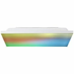 Brilliant Leuchten Brilliant Malgas Deckepanel LED Weiß, 1-flammig, Fernbedienung