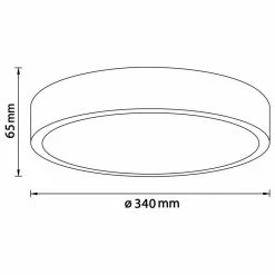 Brilliant Leuchten Brilliant Moreen Deckenleuchte LED Weiß, 1-flammig -LED Leuchten Verkäufe brilliant moreen deckenleuchte g99636 45 5