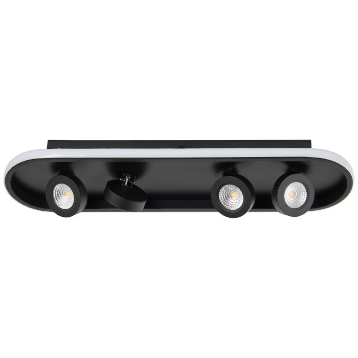 Brilliant Leuchten Brilliant Nebeker Deckenleuchte LED Schwarz, 4-flammig, Fernbedienung 6 Brilliant Leuchten Brilliant Nebeker Deckenleuchte LED Schwarz, 4-flammig, Fernbedienung – Bild 6