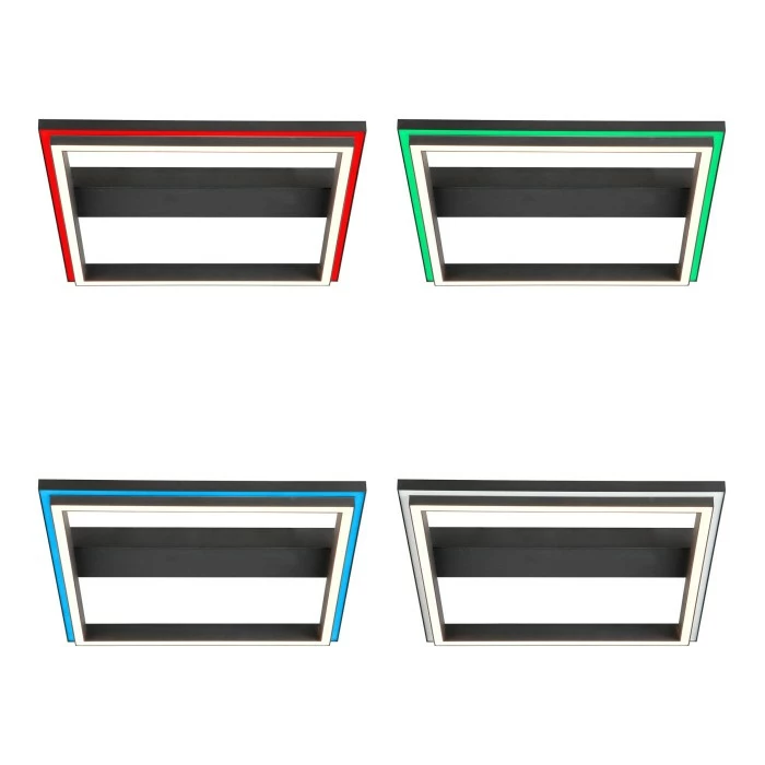 Brilliant Leuchten Brilliant Pallas Deckenleuchte LED Schwarz, 1-flammig 4 Brilliant Leuchten Brilliant Pallas Deckenleuchte LED Schwarz, 1-flammig – Bild 4