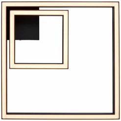 Brilliant Leuchten Brilliant Quon Deckenleuchte LED Schwarz, Weiß, 1-flammig -LED Leuchten Verkäufe brilliant quon deckenleuchte g97180 06 4