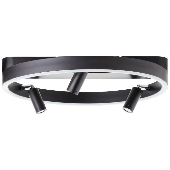 Brilliant Leuchten Brilliant Skaford Deckenleuchte LED Schwarz, 3-flammig, Fernbedienung 2 Brilliant Leuchten Brilliant Skaford Deckenleuchte LED Schwarz, 3-flammig, Fernbedienung – Bild 2