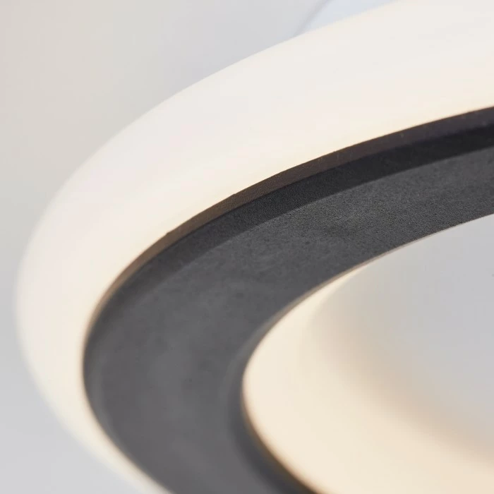 Brilliant Leuchten Brilliant Vegas Deckenleuchte LED Schwarz, Weiß, 1-flammig 3 Brilliant Leuchten Brilliant Vegas Deckenleuchte LED Schwarz, Weiß, 1-flammig – Bild 3