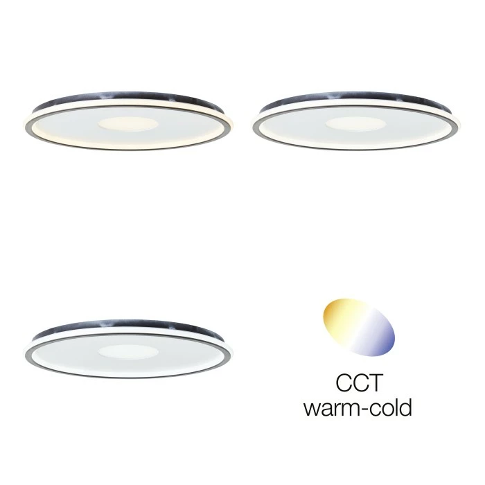 Brilliant Leuchten Brilliant Vegas Deckenleuchte LED Schwarz, Weiß, 1-flammig, Fernbedienung 4 Brilliant Leuchten Brilliant Vegas Deckenleuchte LED Schwarz, Weiß, 1-flammig, Fernbedienung – Bild 4