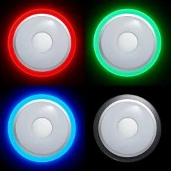 Brilliant Leuchten Brilliant Viktor Deckenleuchte LED Silber, 1-flammig, Fernbedienung, Farbwechsler 48 Brilliant Leuchten Brilliant Viktor Deckenleuchte LED Silber, 1-flammig, Fernbedienung, Farbwechsler -LED Leuchten Verkäufe brilliant viktor deckenleuchte g97038 58 23