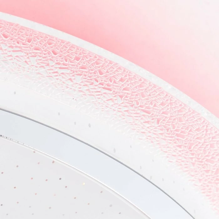 Brilliant Leuchten Brilliant Viktor Deckenleuchte LED Silber, 1-flammig, Fernbedienung, Farbwechsler 4 Brilliant Leuchten Brilliant Viktor Deckenleuchte LED Silber, 1-flammig, Fernbedienung, Farbwechsler – Bild 4