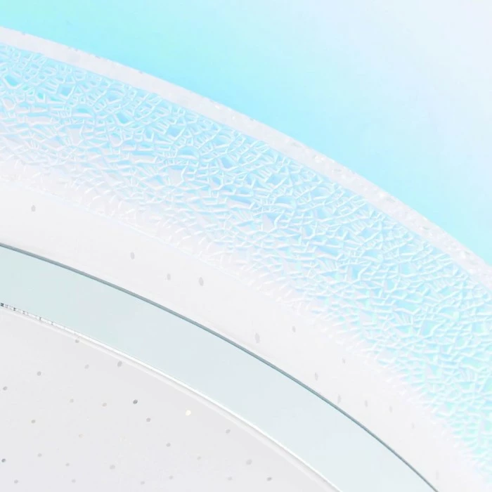 Brilliant Leuchten Brilliant Viktor Deckenleuchte LED Silber, 1-flammig, Fernbedienung, Farbwechsler 6 Brilliant Leuchten Brilliant Viktor Deckenleuchte LED Silber, 1-flammig, Fernbedienung, Farbwechsler – Bild 6