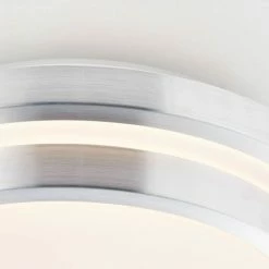 Brilliant Leuchten Brilliant Vilma Deckenleuchte LED Silber, 1-flammig, Fernbedienung, Farbwechsler -LED Leuchten Verkäufe brilliant vilma deckenleuchte g97041 58 7