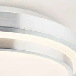 Brilliant Leuchten Brilliant Vilma Deckenleuchte LED Silber, Weiß, 1-flammig, Fernbedienung, Farbwechsler -LED Leuchten Verkäufe brilliant vilma deckenleuchte g97042 58 2