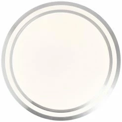 Brilliant Leuchten Brilliant Vilma Deckenleuchte LED Silber, Weiß, 1-flammig, Fernbedienung, Farbwechsler -LED Leuchten Verkäufe brilliant vilma deckenleuchte g97042 58 4