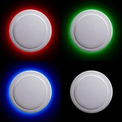 Brilliant Leuchten Brilliant Vilma Deckenleuchte LED Silber, Weiß, 1-flammig, Fernbedienung, Farbwechsler -LED Leuchten Verkäufe brilliant vilma deckenleuchte g97042 58 8