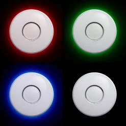 Brilliant Leuchten Brilliant Visitation Deckenleuchte LED Silber, Weiß, 1-flammig, Fernbedienung, Farbwechsler -LED Leuchten Verkäufe brilliant visitation deckenleuchte g97044 58 7