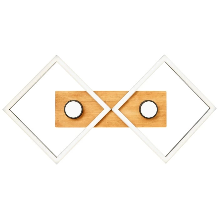 Brilliant Leuchten Brilliant Woodbridge Deckenleuchte LED Schwarz, Braun, 1-flammig 12 Brilliant Leuchten Brilliant Woodbridge Deckenleuchte LED Schwarz, Braun, 1-flammig – Bild 12