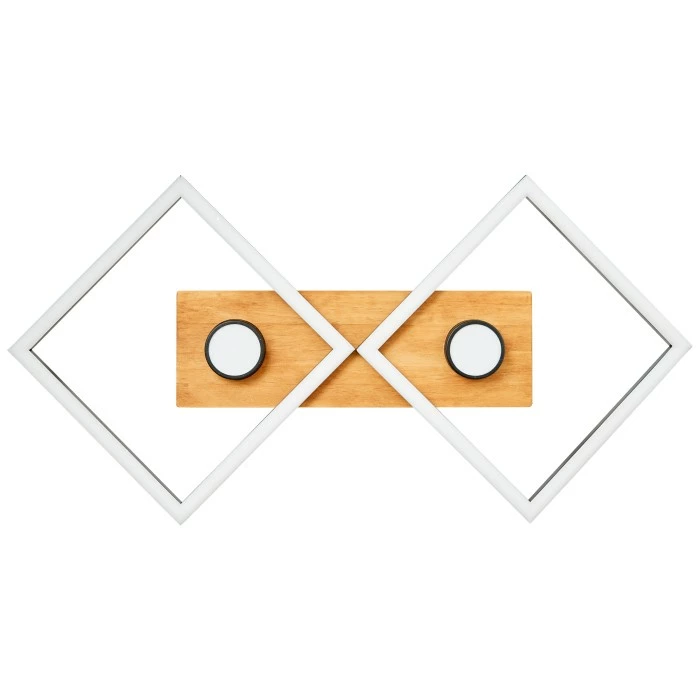 Brilliant Leuchten Brilliant Woodbridge Deckenleuchte LED Schwarz, Braun, 1-flammig 7 Brilliant Leuchten Brilliant Woodbridge Deckenleuchte LED Schwarz, Braun, 1-flammig – Bild 7