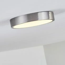 Hofstein Broglen Deckenleuchte LED Nickel-Matt, 1-flammig -LED Leuchten Verkäufe broglen deckenleuchte h3311318 10