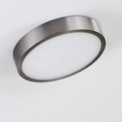 Hofstein Broglen Deckenleuchte LED Nickel-Matt, 1-flammig -LED Leuchten Verkäufe broglen deckenleuchte h3311318 3