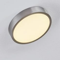 Hofstein Broglen Deckenleuchte LED Nickel-Matt, 1-flammig -LED Leuchten Verkäufe broglen deckenleuchte h3311318 4