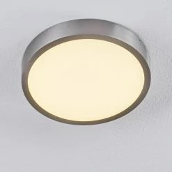 Hofstein Broglen Deckenleuchte LED Nickel-Matt, 1-flammig -LED Leuchten Verkäufe broglen deckenleuchte h3311318 6