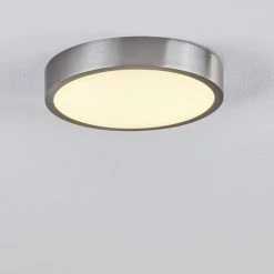 Hofstein Broglen Deckenleuchte LED Nickel-Matt, 1-flammig -LED Leuchten Verkäufe broglen deckenleuchte h3311318 9