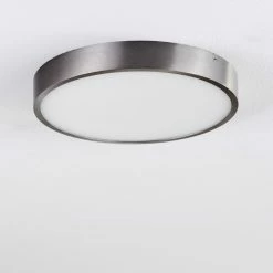 Hofstein Broglen Deckenleuchte LED Nickel-Matt, 1-flammig -LED Leuchten Verkäufe broglen deckenleuchte h3311356 11