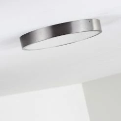 Hofstein Broglen Deckenleuchte LED Nickel-Matt, 1-flammig -LED Leuchten Verkäufe broglen deckenleuchte h3311356 7