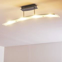 Hofstein Broom Deckenleuchte LED Silber, 4-flammig -LED Leuchten Verkäufe broom deckenleuchte h3166185 do2 12