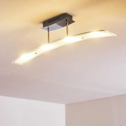 Hofstein Broom Deckenleuchte LED Silber, 4-flammig -LED Leuchten Verkäufe broom deckenleuchte h3166185 do2 14