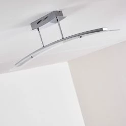 Hofstein Broom Deckenleuchte LED Silber, 4-flammig -LED Leuchten Verkäufe broom deckenleuchte h3166185 do2 15