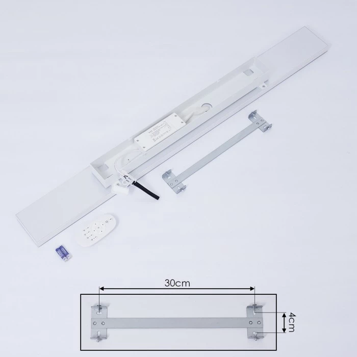Hofstein Buenaventura Deckenleuchte LED Weiß, 1-flammig, Fernbedienung 5 Hofstein Buenaventura Deckenleuchte LED Weiß, 1-flammig, Fernbedienung – Bild 5