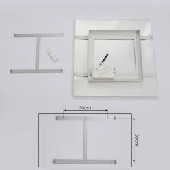 Hofstein Buenaventura LED Panel Weiß, 1-flammig, Fernbedienung -LED Leuchten Verkäufe buenaventura led panel h3381342 4