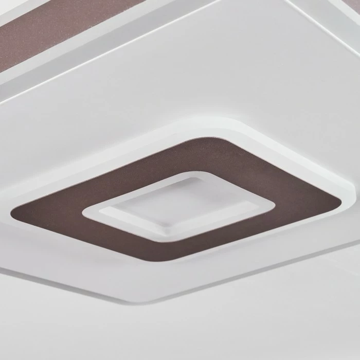 Hofstein Buonas Deckenleuchte LED Weiß, 1-flammig, Fernbedienung 5 Hofstein Buonas Deckenleuchte LED Weiß, 1-flammig, Fernbedienung – Bild 5