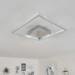 Hofstein Buren Deckenleuchte LED Nickel-Matt, 1-flammig -LED Leuchten Verkäufe buren deckenleuchte h3446614 13