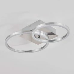 Hofstein Buren Deckenleuchte LED Nickel-Matt, 1-flammig -LED Leuchten Verkäufe buren deckenleuchte h3446713 7