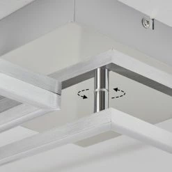 Hofstein Buren Deckenleuchte LED Nickel-Matt, 1-flammig -LED Leuchten Verkäufe buren deckenleuchte h3446782 2