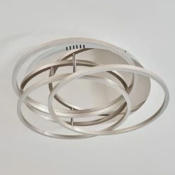 Hofstein Buren Deckenleuchte LED Nickel-Matt, 1-flammig -LED Leuchten Verkäufe buren deckenleuchte h3446836 7