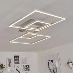Hofstein Buren Deckenleuchte LED Nickel-Matt, 1-flammig -LED Leuchten Verkäufe buren deckenleuchte h3447499 8