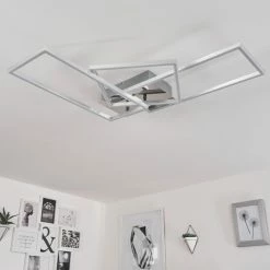 Hofstein Buren Deckenleuchte LED Nickel-Matt, 1-flammig -LED Leuchten Verkäufe buren deckenleuchte h3447536 4