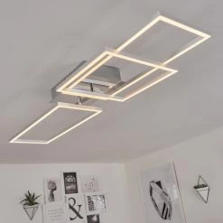 Hofstein Buren Deckenleuchte LED Nickel-Matt, 1-flammig -LED Leuchten Verkäufe buren deckenleuchte h3447536 8