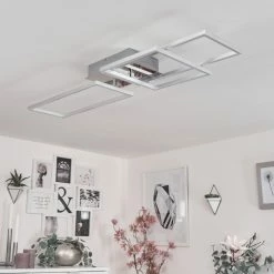 Hofstein Buren Deckenleuchte LED Nickel-Matt, 1-flammig -LED Leuchten Verkäufe buren deckenleuchte h3447536 9