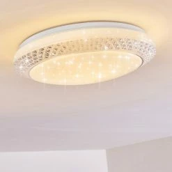 Hofstein Burton Deckenleuchte LED Weiß, 1-flammig -LED Leuchten Verkäufe burton deckenleuchte h3266243 do4 10