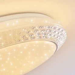 Hofstein Burton Deckenleuchte LED Weiß, 1-flammig -LED Leuchten Verkäufe burton deckenleuchte h3266243 do4 14